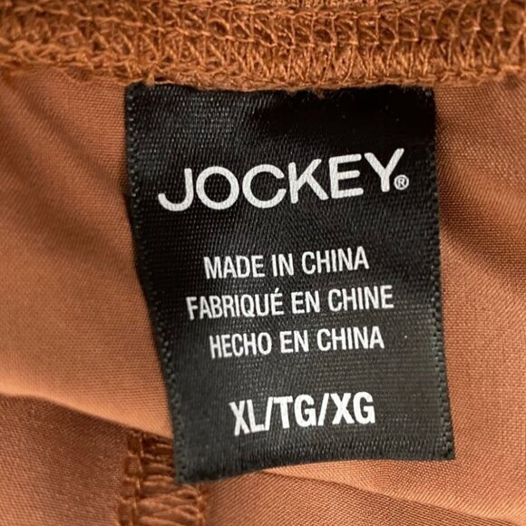 Jockey Womans Lounge Pants XL Terracotta Cotton Blend Drawstring - Picture 3 of 10